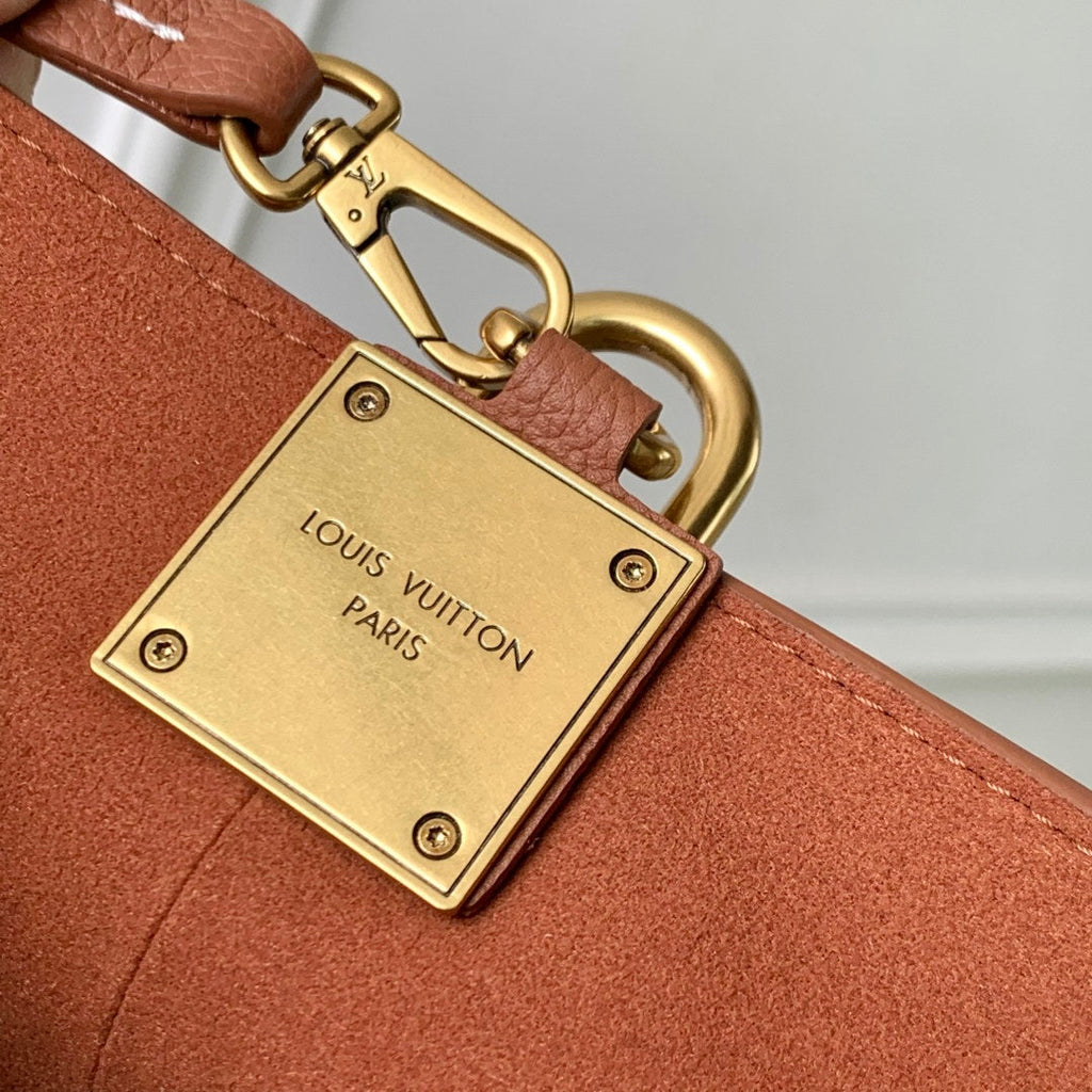 LV M14416 Louis Vuitton Low Key All In BB Bag Cognac Brown