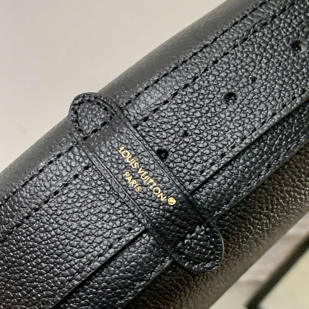 LV M14417 Louis Vuitton Low Key Cookie MM Bag Black