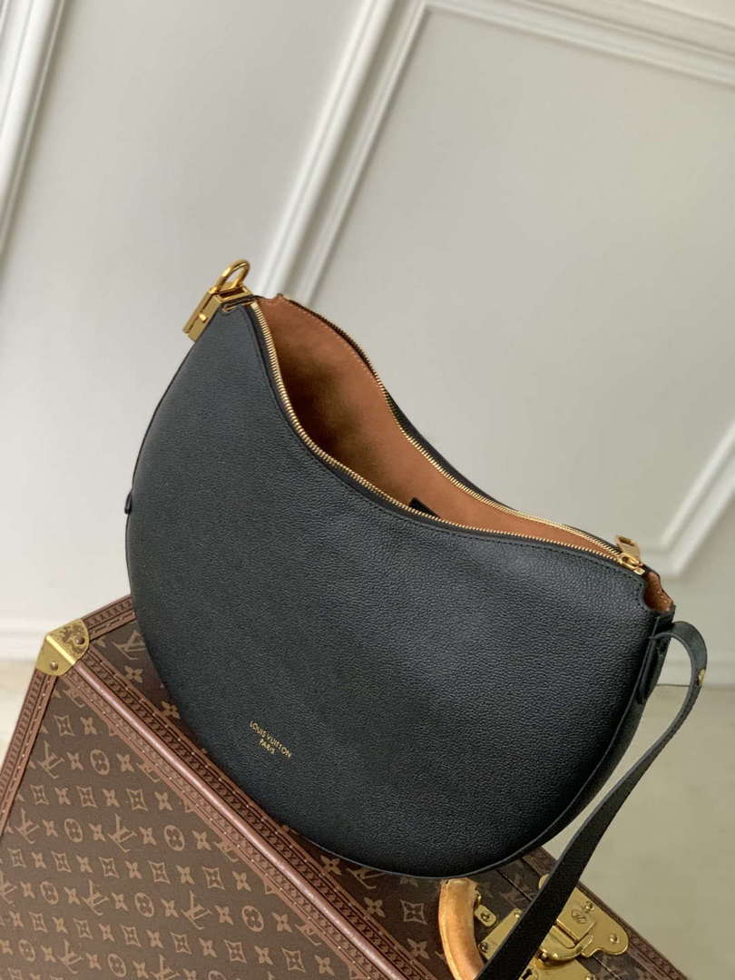 LV M14417 Louis Vuitton Low Key Cookie MM Bag Black - Default Title - View 9