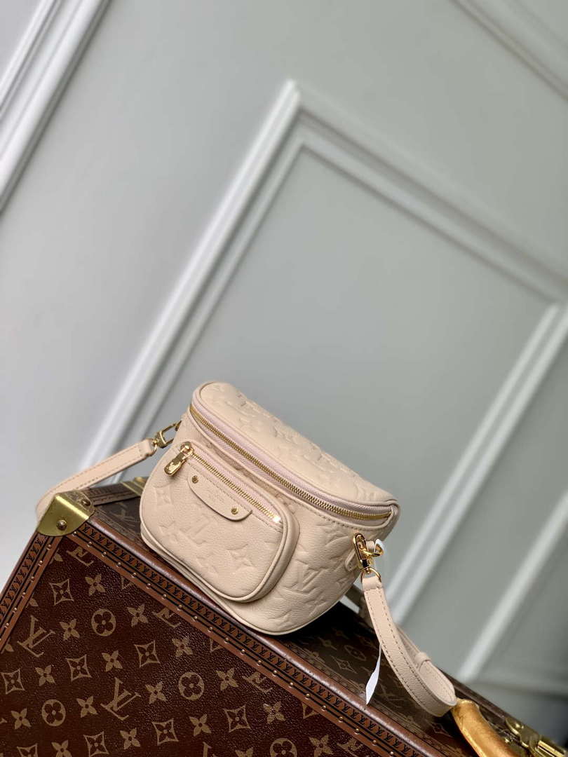 LV M14420 Louis Vuitton Mini Bumbag Sand