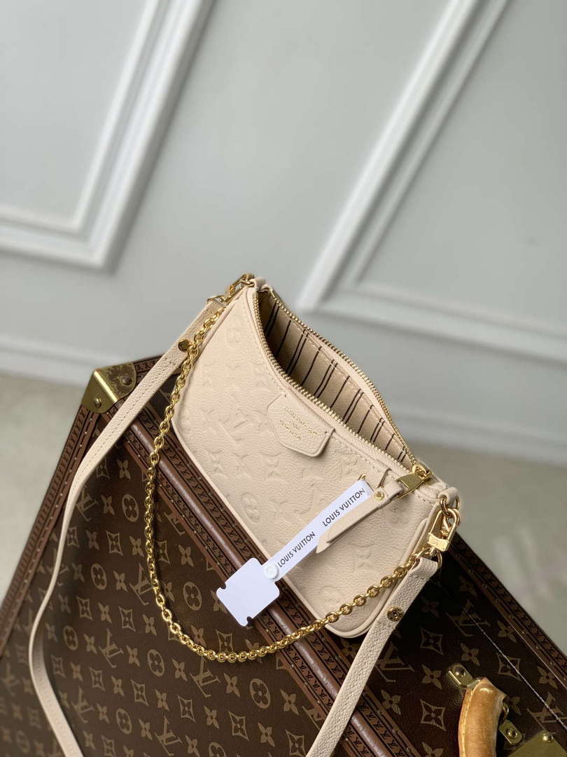 LV M14421 Louis Vuitton Easy Pouch Bag Sand