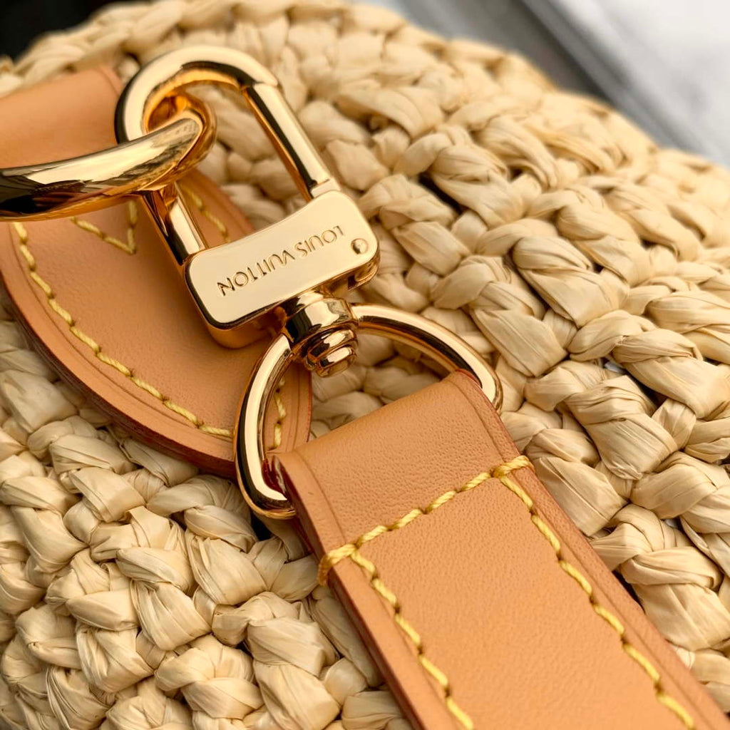 LV M14457 Louis Vuitton Speedy 30 Bandouliere  Bag Natural Beige