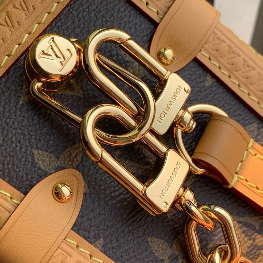 LV M14513 Louis Vuitton Side Trunk GM Handbag Monogram