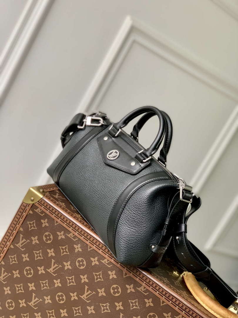 LV M14514 Louis Vuitton LV Biker PM Handbag Black - Default Title - View 1