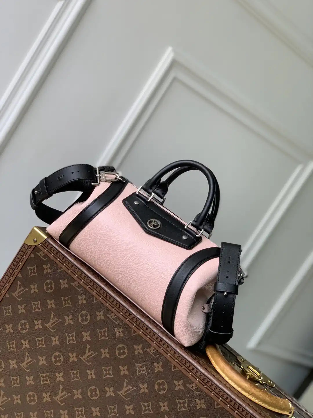 LV M14514 Louis Vuitton LV Biker PM Handbag Pink