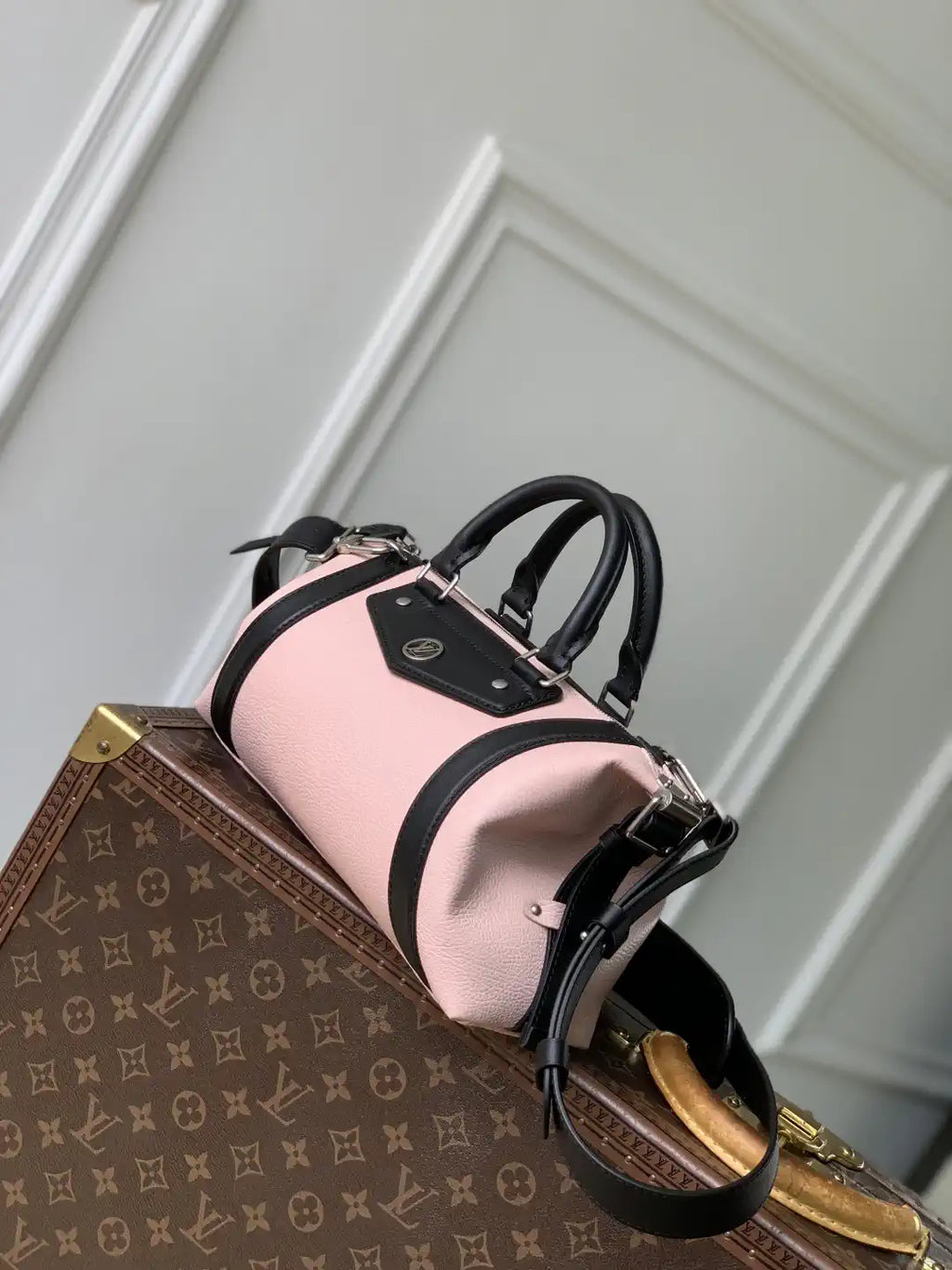 LV M14514 Louis Vuitton LV Biker PM Handbag Pink