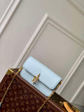LV M14547 Louis Vuitton Wallet On Chain LV Bloom Bag Azure Blue