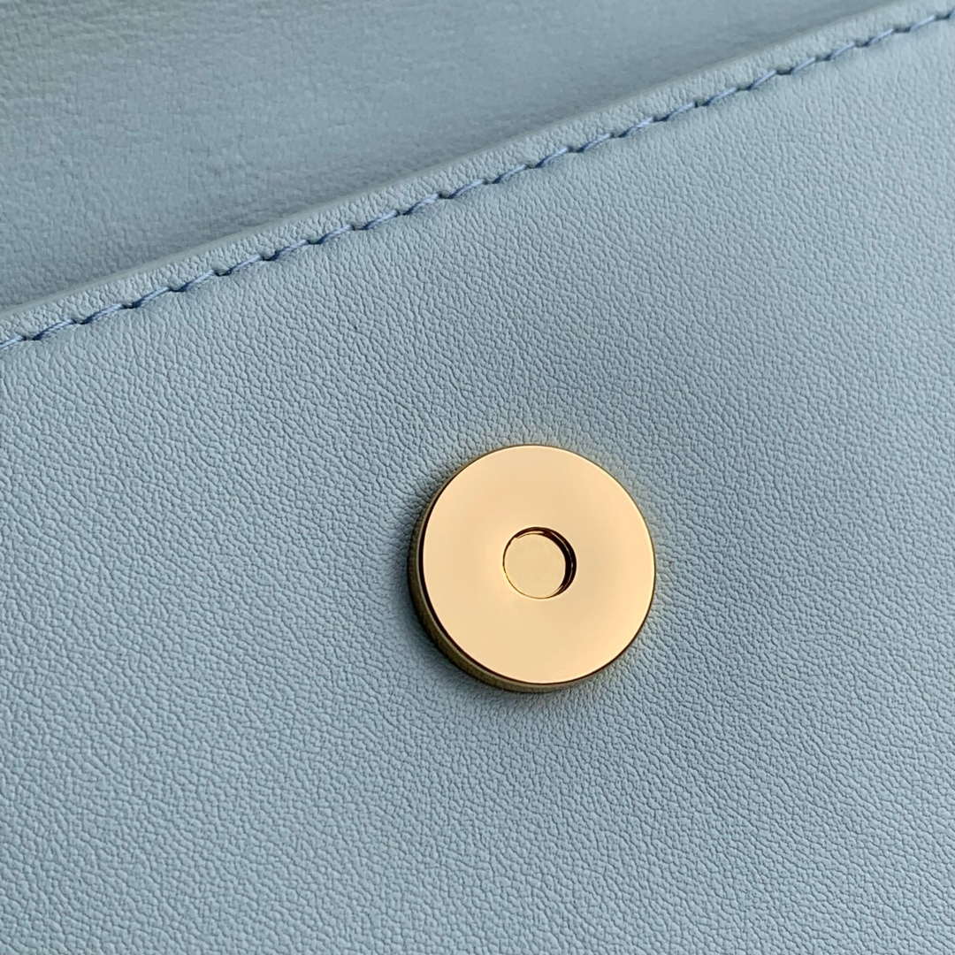 LV M14547 Louis Vuitton Wallet On Chain LV Bloom Bag Azure Blue - Default Title - View 6