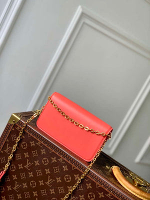 LV M14548 Louis Vuitton Wallet On Chain LV Bloom Bag Sweet Coral - Default Title - View 3