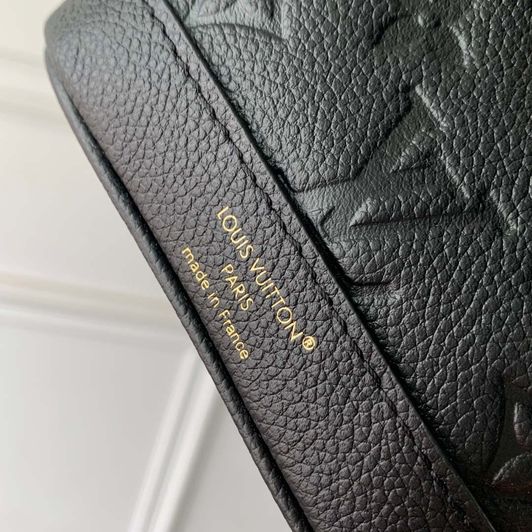 LV M14549 Louis Vuitton Nano No¨¦ Backpack Black