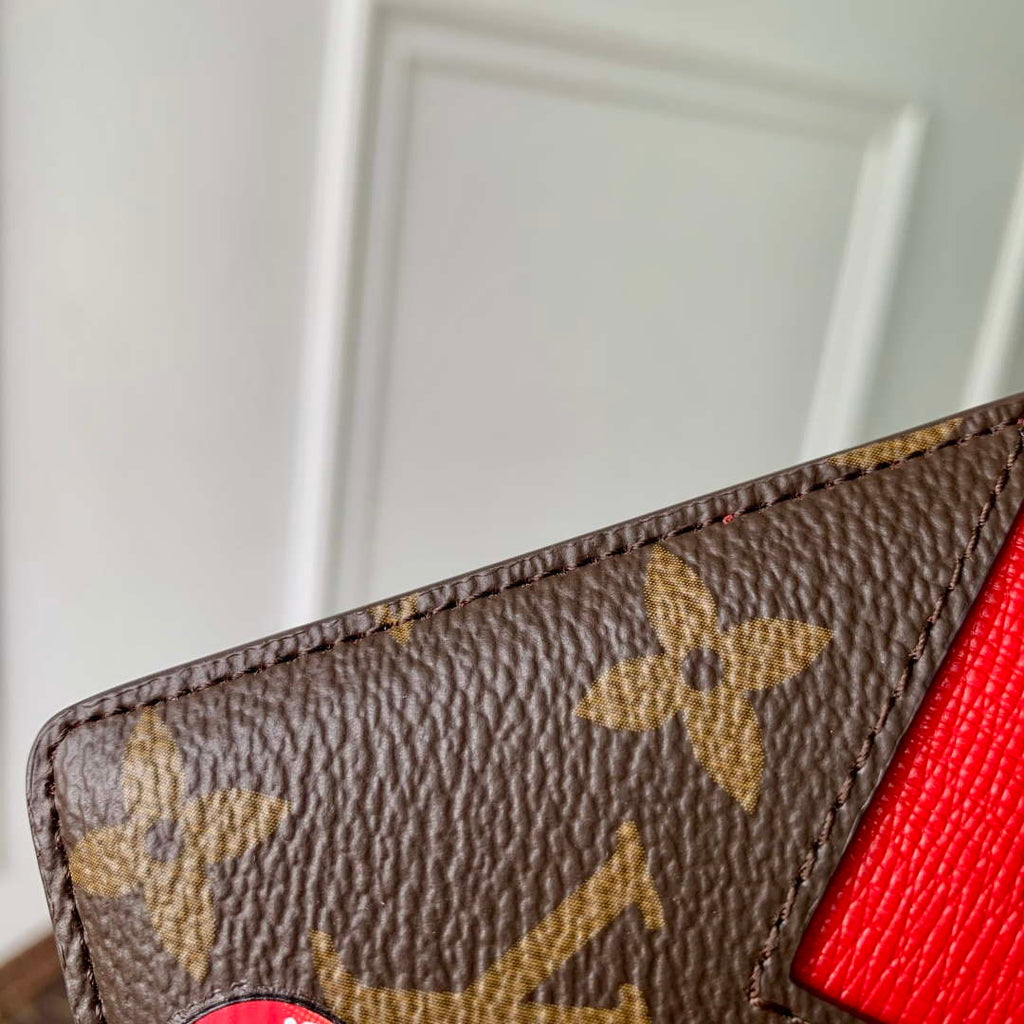LV M14562 Louis Vuitton LV x TM Porte-Cartes Magnet