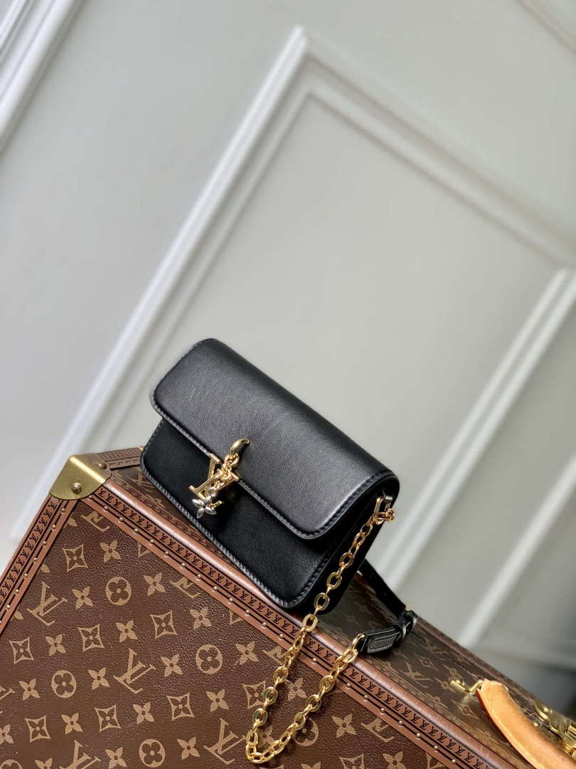LV M14564 Louis Vuitton Wallet On Chain LV Bloom Bag Black - Default Title - View 2