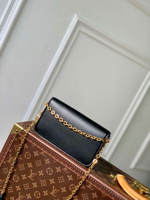 LV M14564 Louis Vuitton Wallet On Chain LV Bloom Bag Black - Default Title - View 3