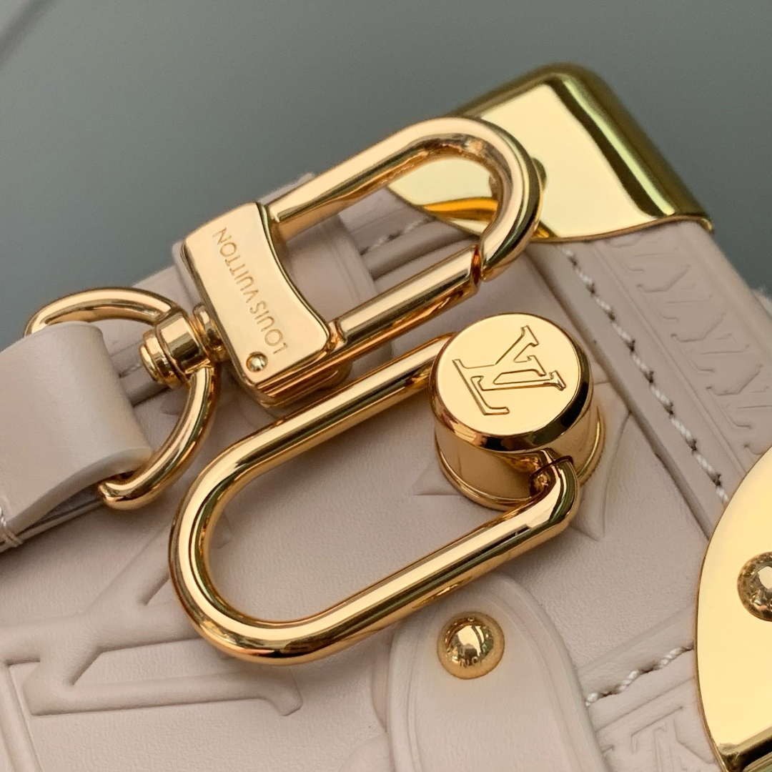 LV M14571 Louis Vuitton Side Trunk PM Bag Biscuit - Default Title - View 6
