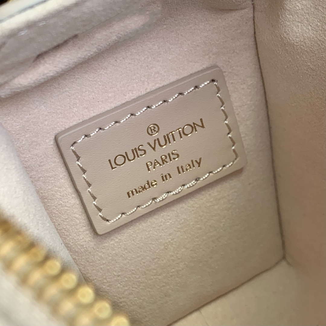 LV M14571 Louis Vuitton Side Trunk PM Bag Biscuit