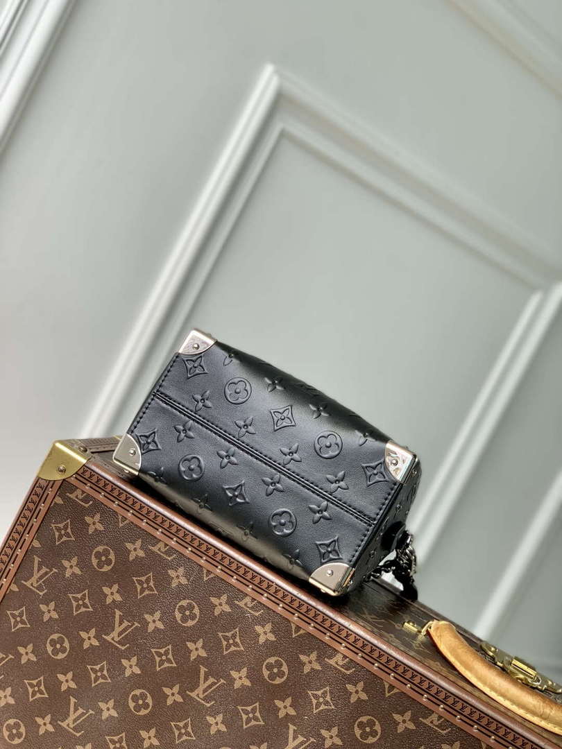 LV M14575 Louis Vuitton Speedy 20 Trunk Bag Black