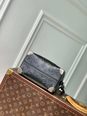 LV M14575 Louis Vuitton Speedy 20 Trunk Bag Black - Default Title - View 4
