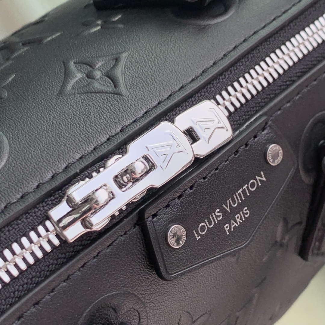 LV M14575 Louis Vuitton Speedy 20 Trunk Bag Black