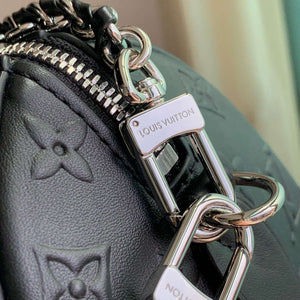 LV M14575 Louis Vuitton Speedy 20 Trunk Bag Black - Default Title - View 6