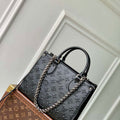 LV M14576 Louis Vuitton OnTheGo PM Bag Black - Default Title - View 1