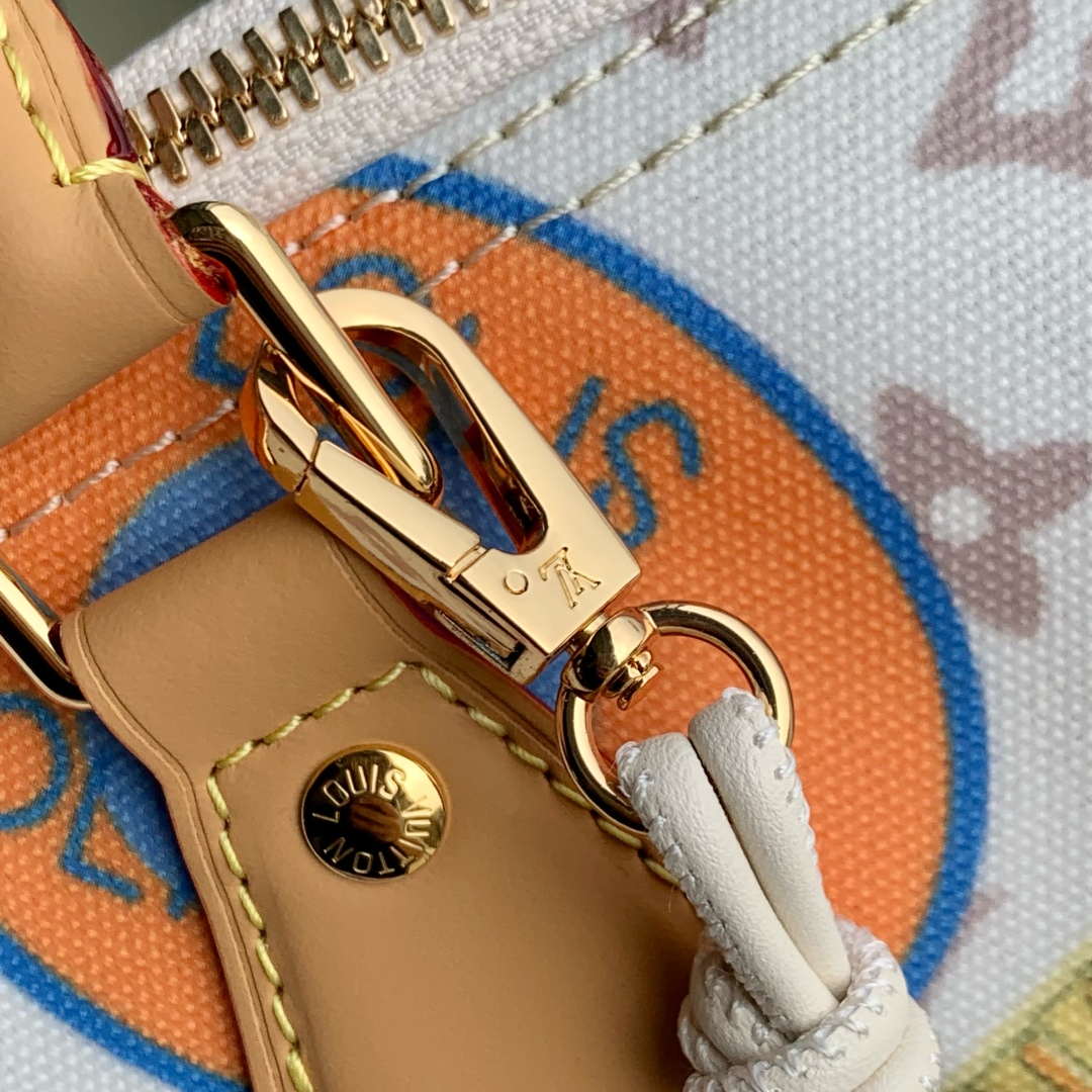 LV M14587 Louis Vuitton Speedy Soft 30 Bag Monogram Dune - Default Title - View 8