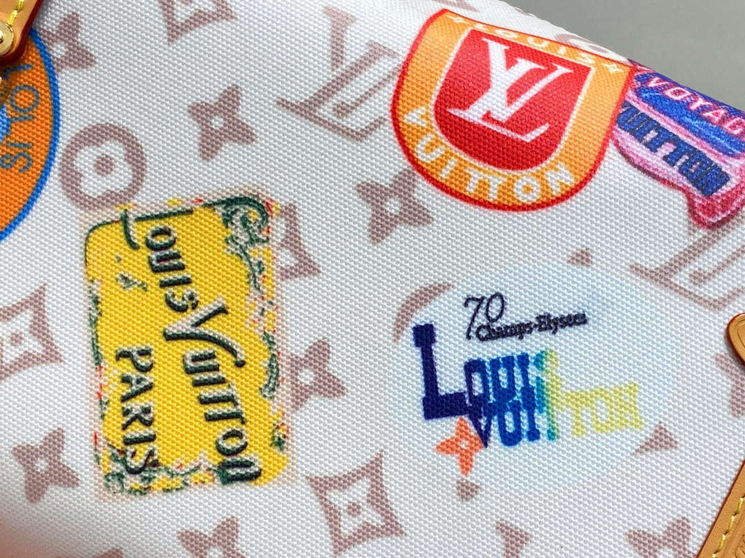 LV M14606 Louis Vuitton Side Trunk MM Bag Monogram Dune