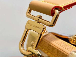 LV M14606 Louis Vuitton Side Trunk MM Bag Monogram Dune - Default Title - View 12