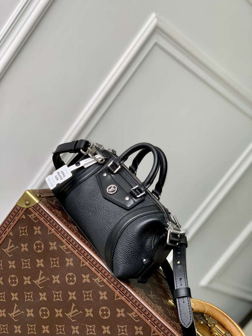 LV M14623 Louis Vuitton Nano LV Biker Handbag Black