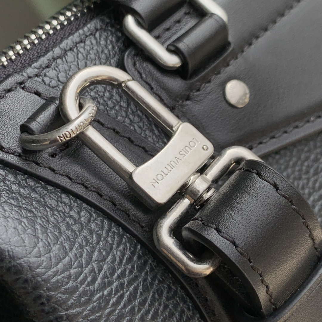 LV M14623 Louis Vuitton Nano LV Biker Handbag Black
