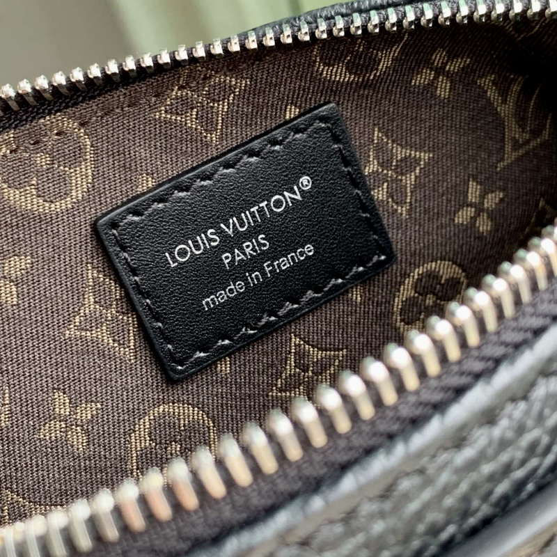 LV M14623 Louis Vuitton Nano LV Biker Handbag Black