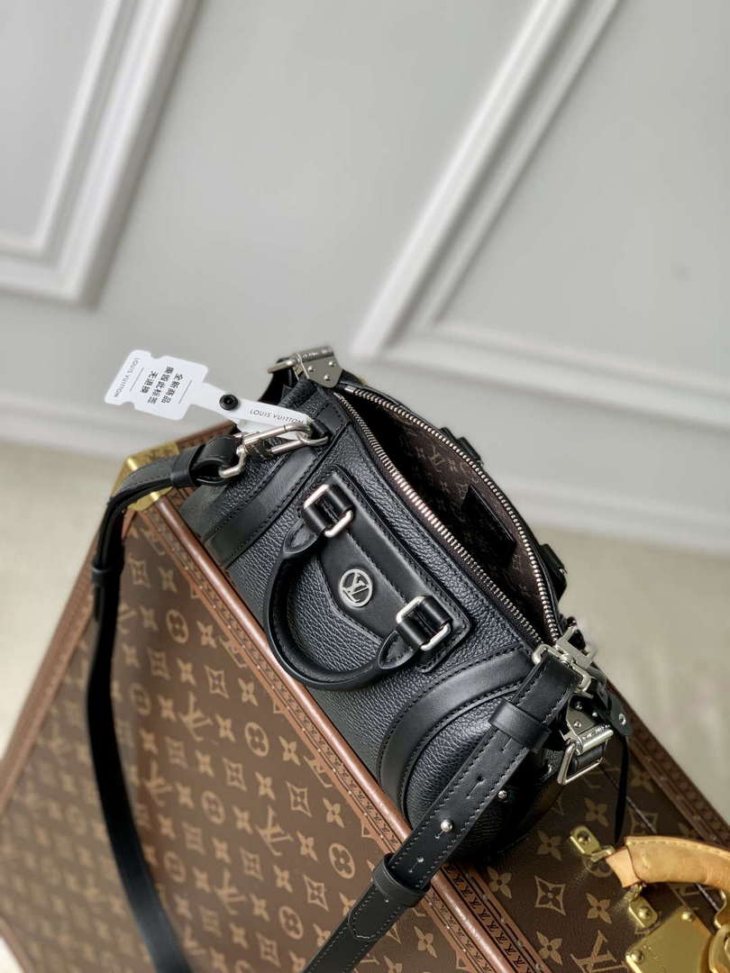 LV M14623 Louis Vuitton Nano LV Biker Handbag Black - Default Title - View 9