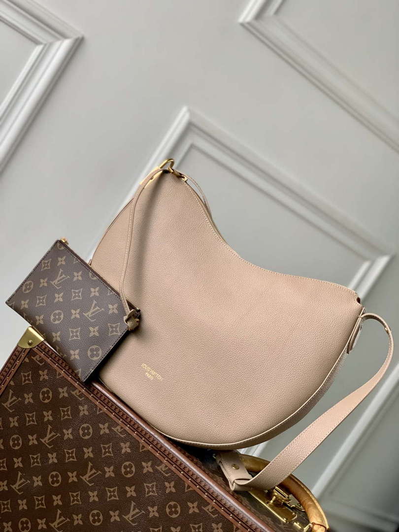 LV M14635 Louis Vuitton Low Key Cookie MM Bag Walnut