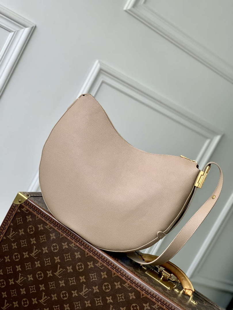 LV M14635 Louis Vuitton Low Key Cookie MM Bag Walnut