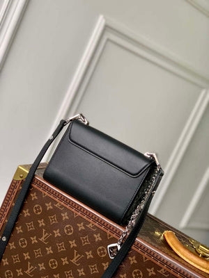 LV M14636 Louis Vuitton Twist PM Slim Bag Black - Default Title - View 3