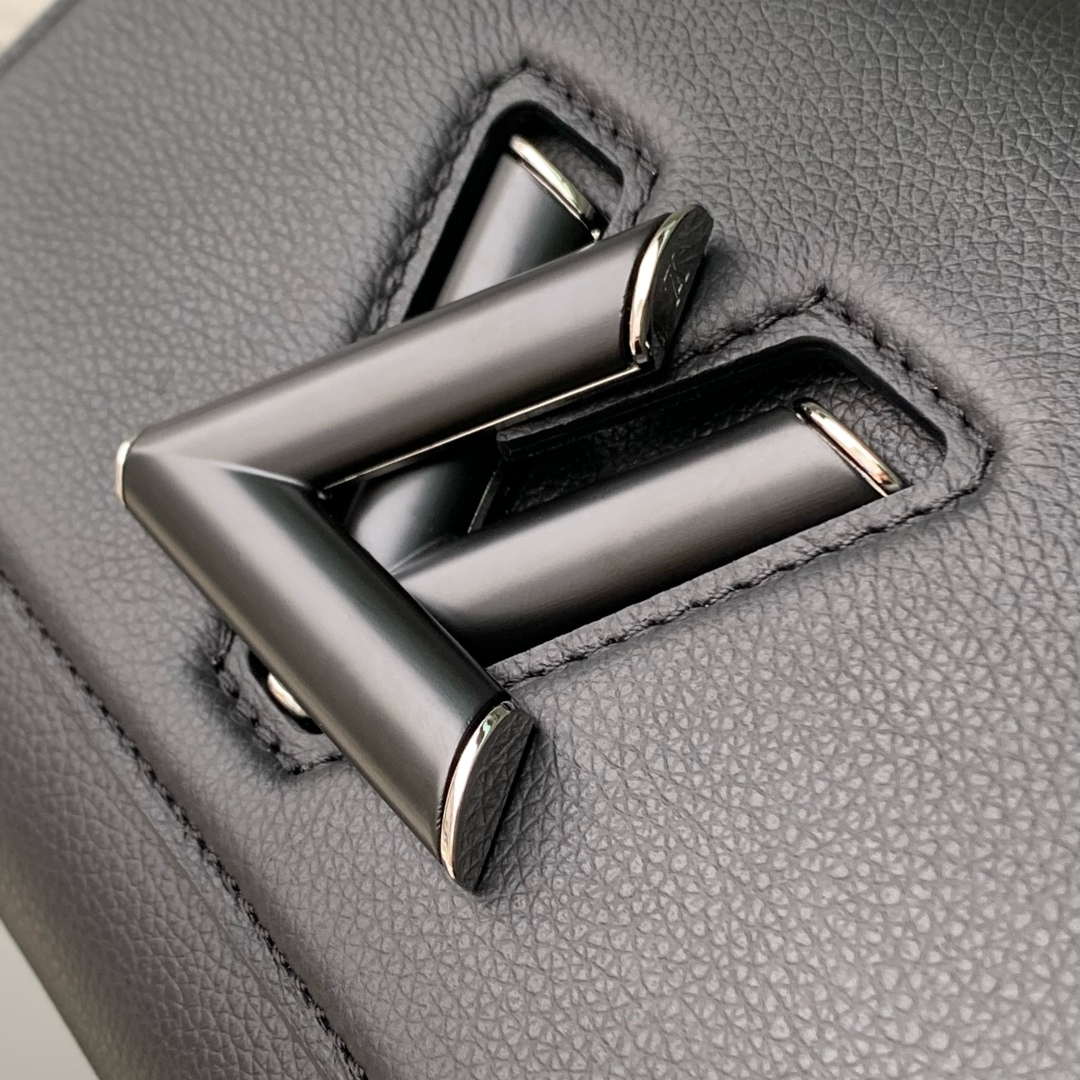 LV M14636 Louis Vuitton Twist PM Slim Bag Black