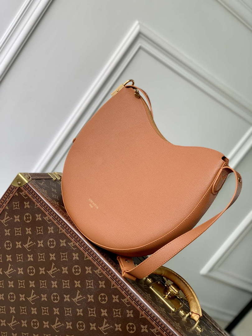 LV M14642 Louis Vuitton Low Key Cookie MM Bag Cognac - Default Title - View 2