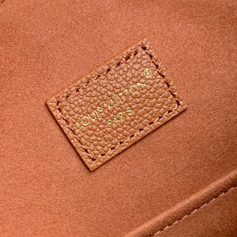 LV M14642 Louis Vuitton Low Key Cookie MM Bag Cognac