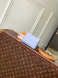 LV M14656 Louis Vuitton Cl¨¦a Wallet Azure Blue