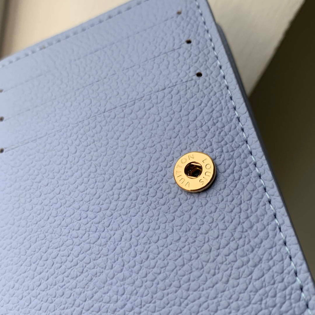 LV M14656 Louis Vuitton Cl¨¦a Wallet Azure Blue