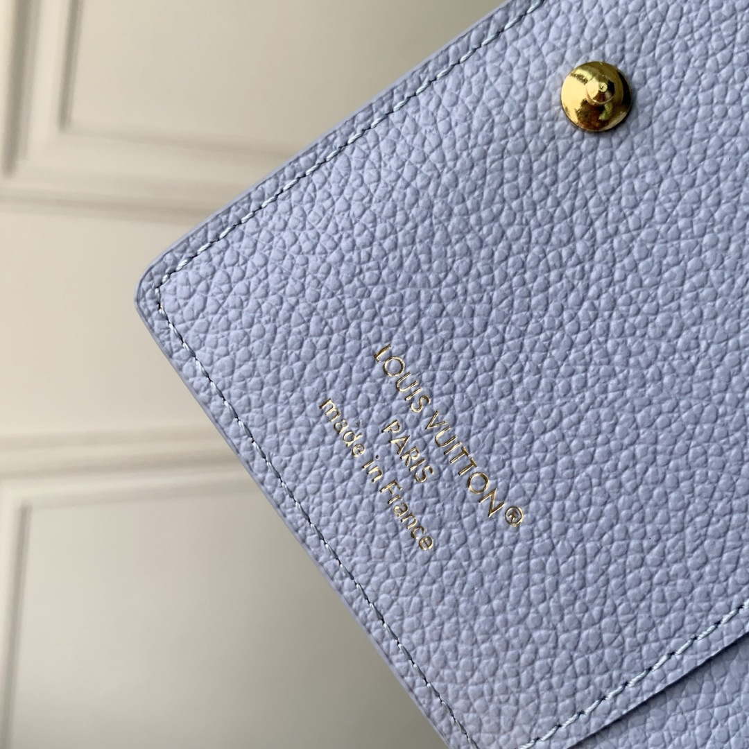 LV M14656 Louis Vuitton Cl¨¦a Wallet Azure Blue