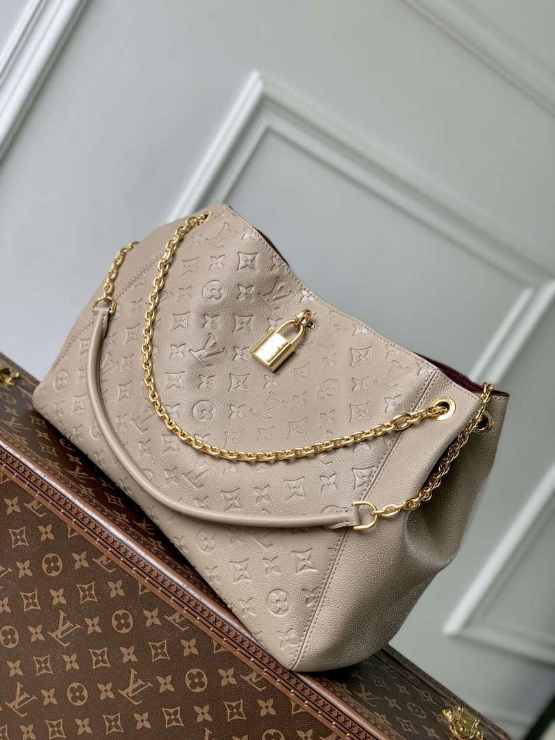 LV M14658 Louis Vuitton Anytime MM Bag Tourterelle Gray