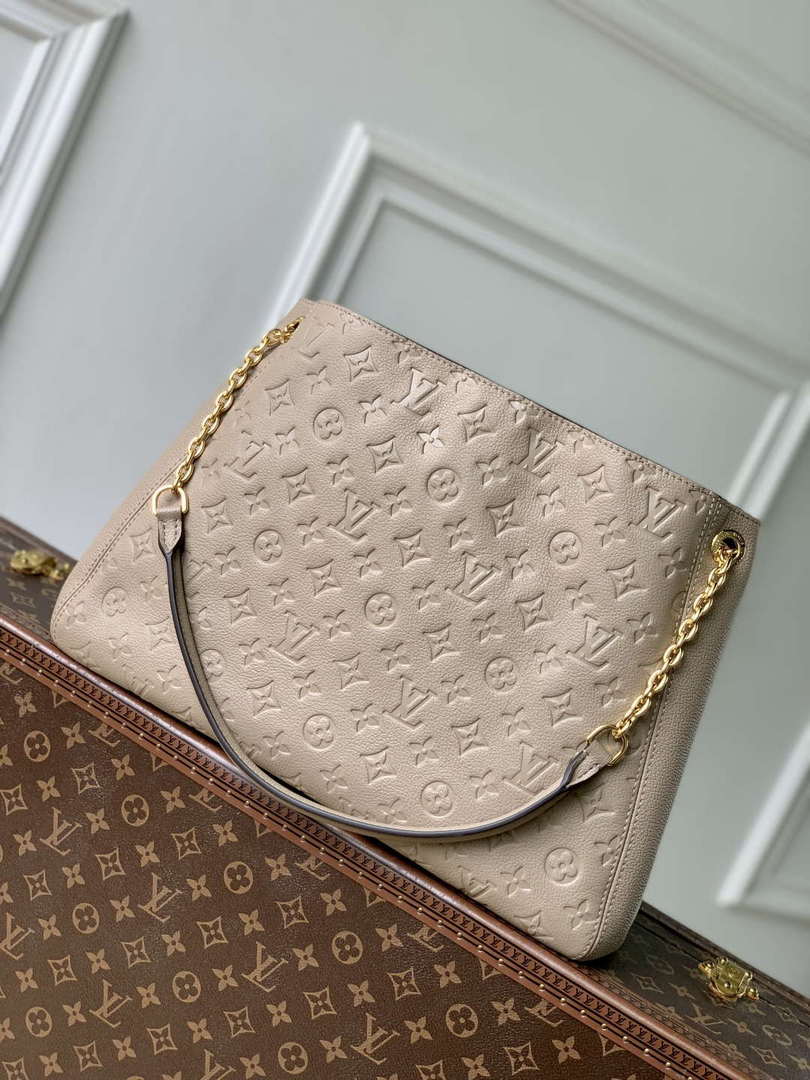 LV M14658 Louis Vuitton Anytime MM Bag Tourterelle Gray