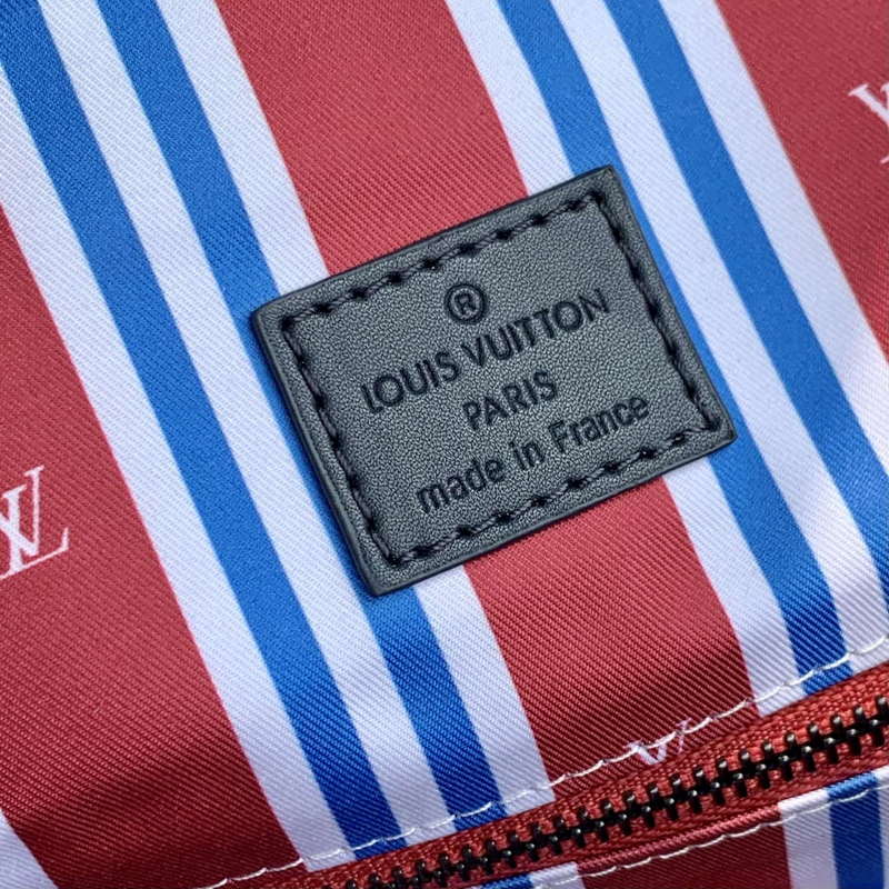 LV M14676 Louis Vuitton Christopher MM Backpack Blue