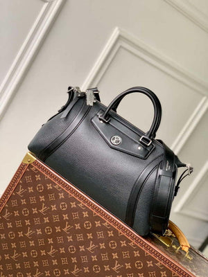 LV M14700 Louis Vuitton LV Biker MM Handbag Black - Default Title - View 1