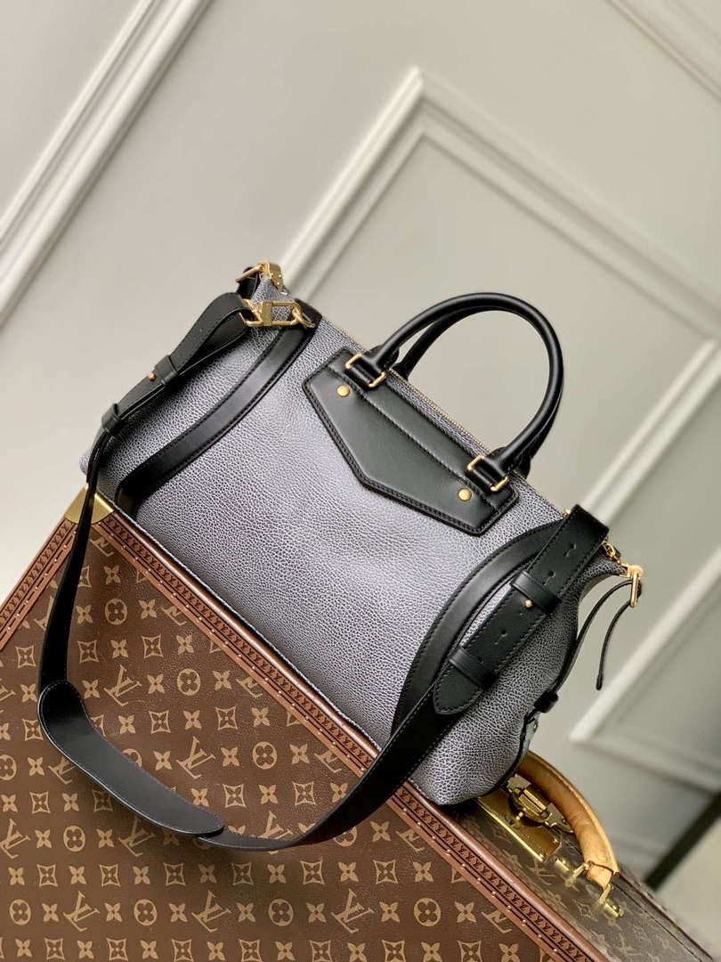 LV M14702 Louis Vuitton LV Biker MM Handbag Dark Denim - Default Title - View 3