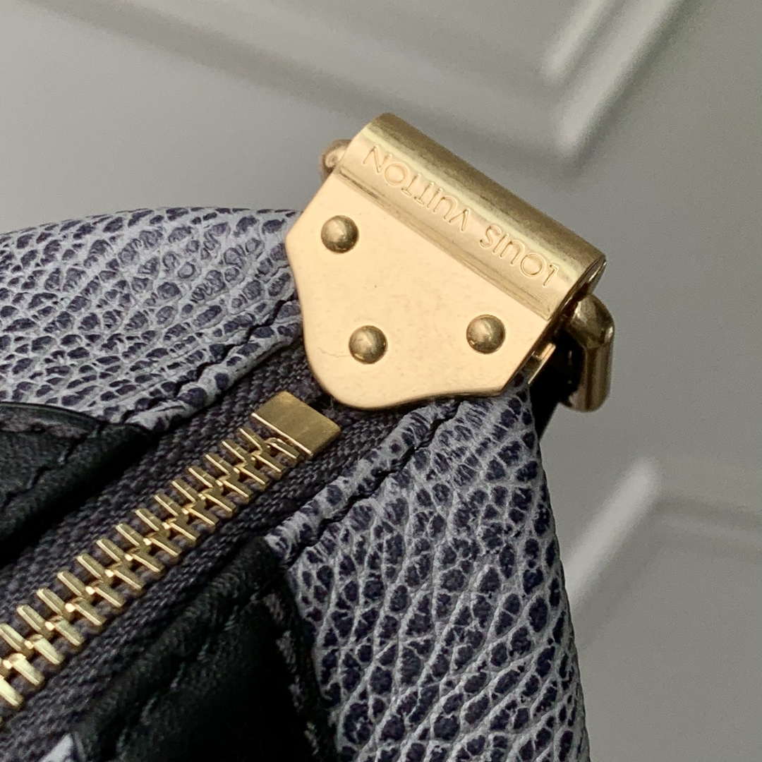 LV M14702 Louis Vuitton LV Biker MM Handbag Dark Denim