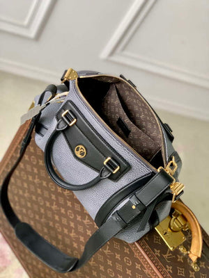 LV M14702 Louis Vuitton LV Biker MM Handbag Dark Denim - Default Title - View 9