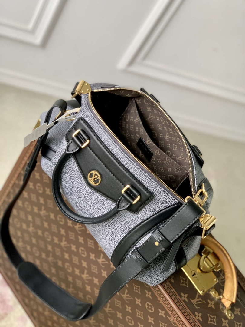 LV M14702 Louis Vuitton LV Biker MM Handbag Dark Denim