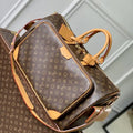 LV M14735 Louis Vuitton Keepall Cargo 50 Travel Bag Monogram