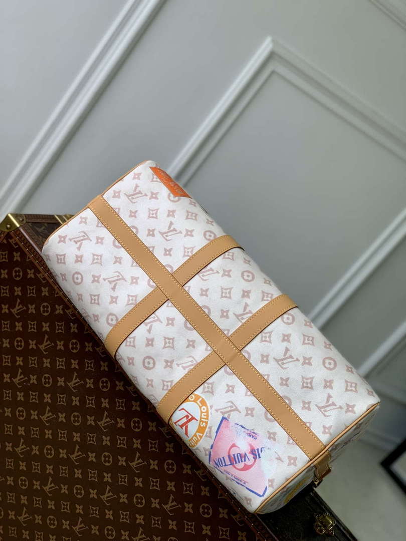 LV M14736 Louis Vuitton Keepall Bandouliere 45 Bag Monogram - Default Title - View 4